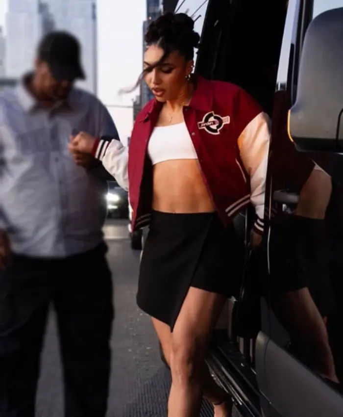 Azzi Fudd Jordan NY Varsity Jacket - Image 2