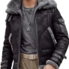 B 3 Aviator Flying Pilot Leather Jacket