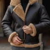 B 3 Aviator Raf Shearling Sheepskin Flying Jacket 1