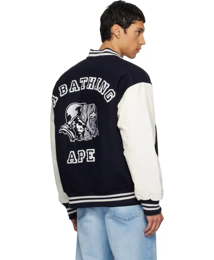 BAPE x Kazuki Kuraishi Varsity Jacket - Image 3