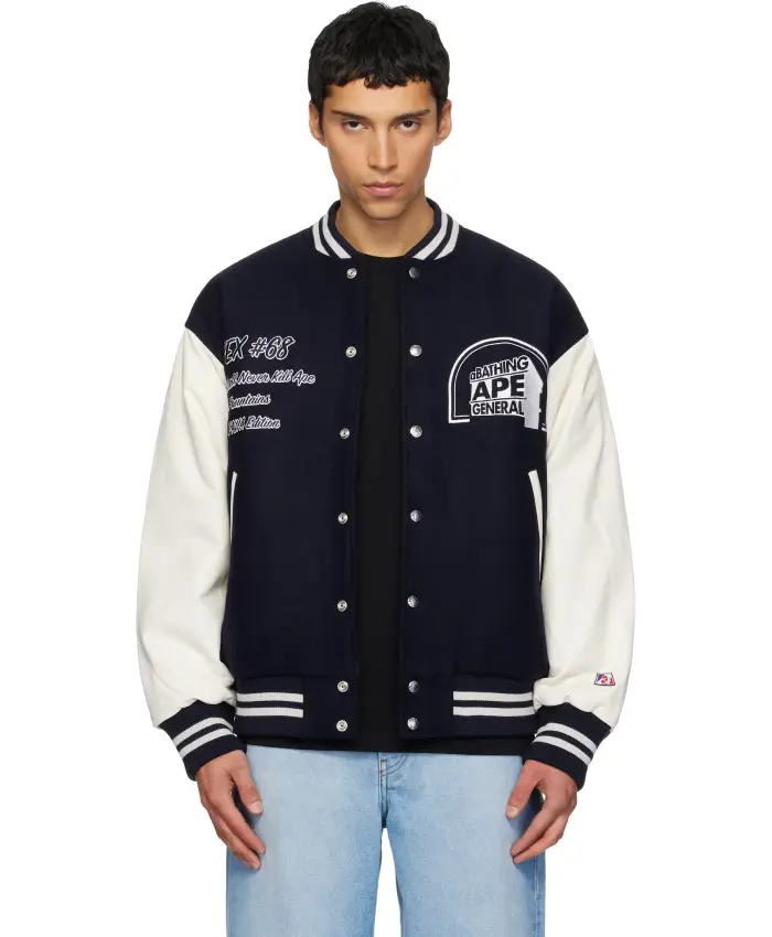 BAPE x Kazuki Kuraishi Varsity Jacket