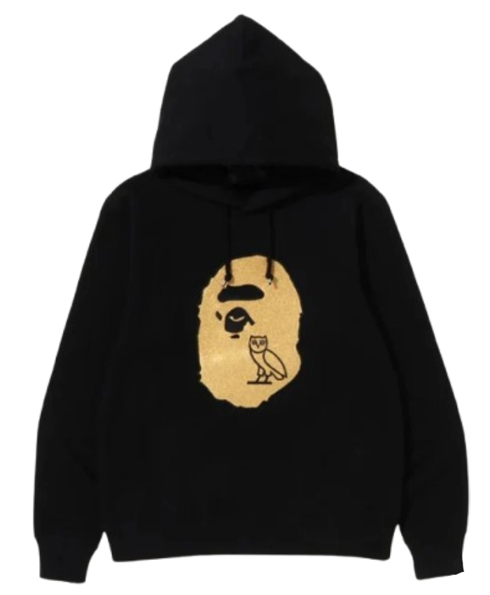 BAPE x OVO Ape Head Pullover Hoodie