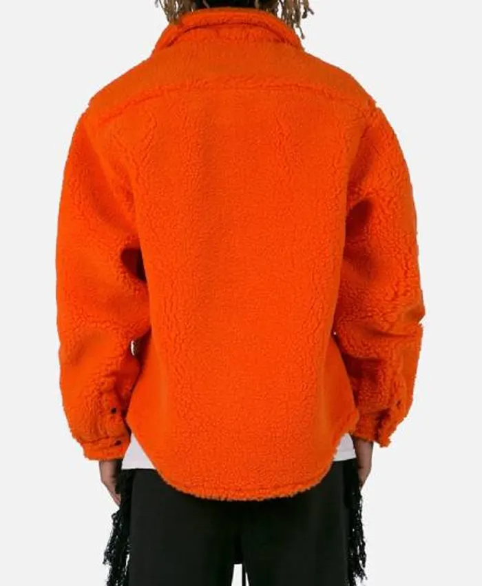 The Voice S27 BD.ii Orange Sherpa Jacket - Image 3