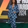 BET Hip Hop Awards 2024 Eva Marcille Printed Suit