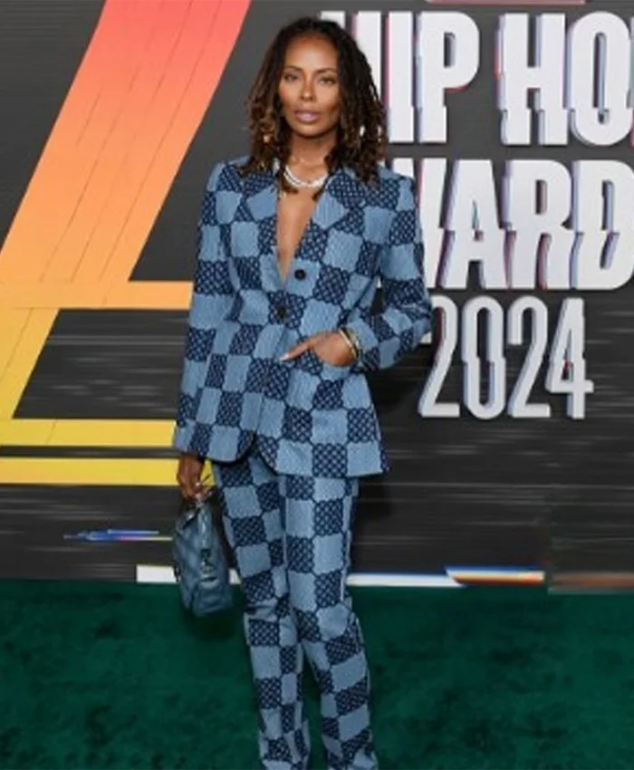BET Hip Hop Awards 2024 Eva Marcille Printed Suit
