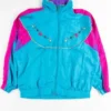 BMF S02 Floral Embroidered Windbreaker Jacket