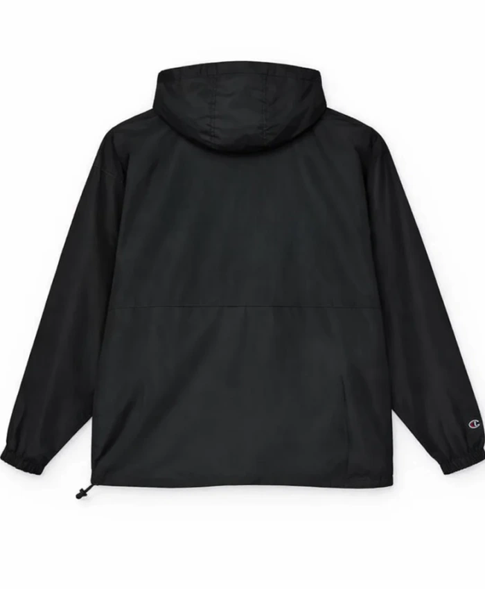 Alternative view of Keep Swimming BTS Black Anorak Jacket