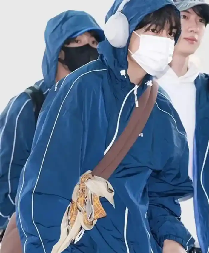 BTS Keep Swimming Windbreaker