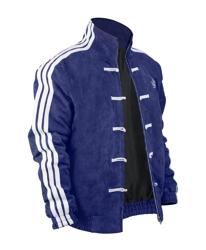 Ba Sing Se Chinese New Year 2026 Tang Velvet Blue Jacket