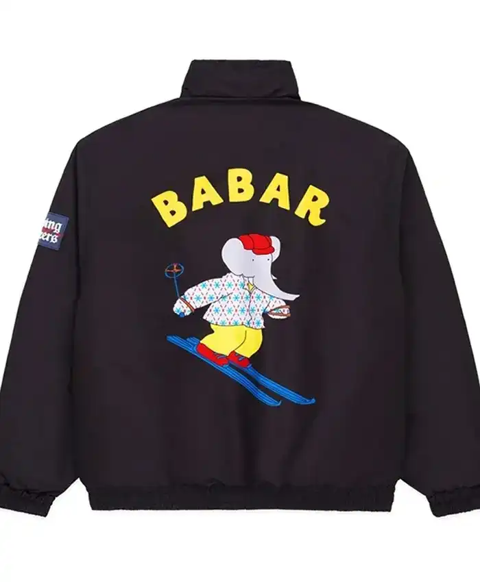 Alternative view of Babar Blue Zipper Jacket