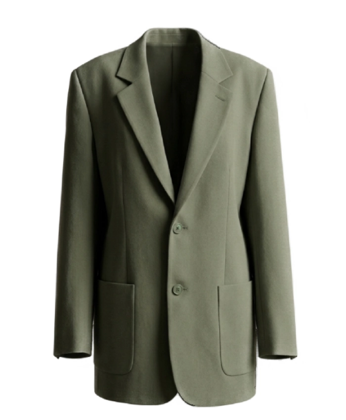 Renate Reinsve Backrooms Teal Blazer - Image 2