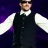 Bad Bunny Performance At Billions Club Live Show 2026 Waring A Black Vest