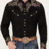 Bad Thoughts S01 Embroidered Western Shirt