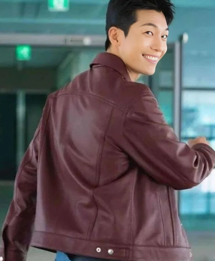 Bad And Wi Ha Joon Crazy Leather Jacket