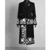 Bafta Film Awards 2026 Glenn Close Floral Black Coat