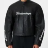 Balenciaga x Lamborghini Leather Jacket Mens