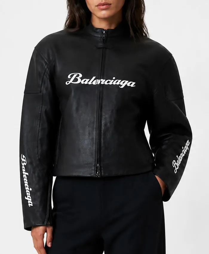 Balenciaga x Lamborghini Leather Jacket Womens