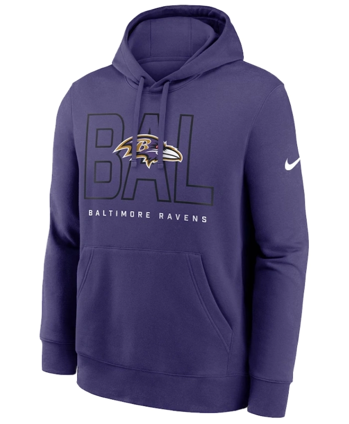 Baltimore Ravens Busted Play Club Hoodie