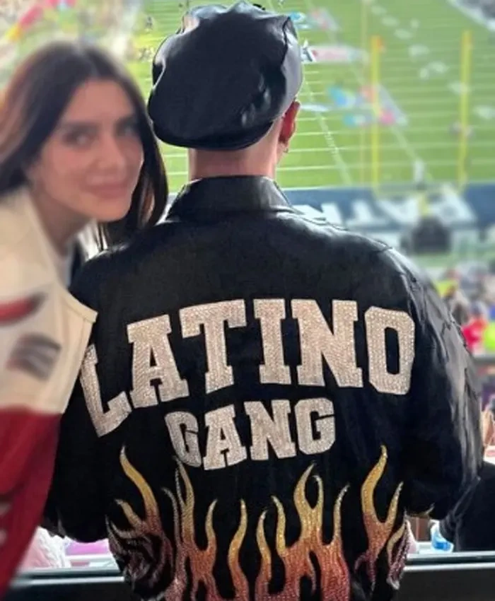 Balvin X Nike Air Jordan Super Bowl LX Leather Jacket