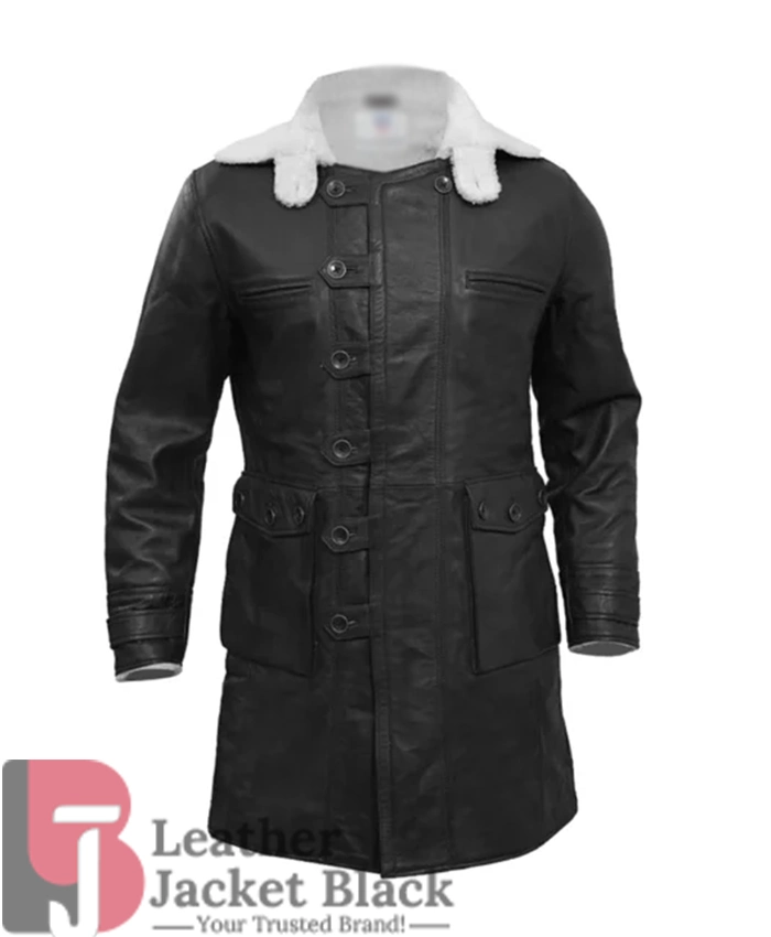 Bane Dark Knight Rises Black Coat