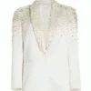 Barbara Howard Abbott Elementary 2024 Sheryl Lee Ralph White Pearl Embellished Blazer For Unisex