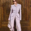 Barbara Palvin Paris Fashion Week Coat