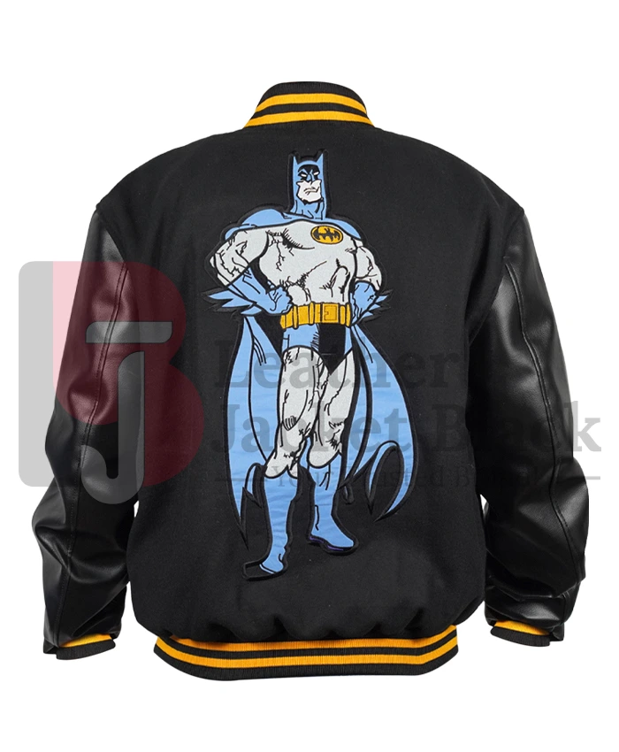 Batman Bomber Printed Black Jacket For Men Women