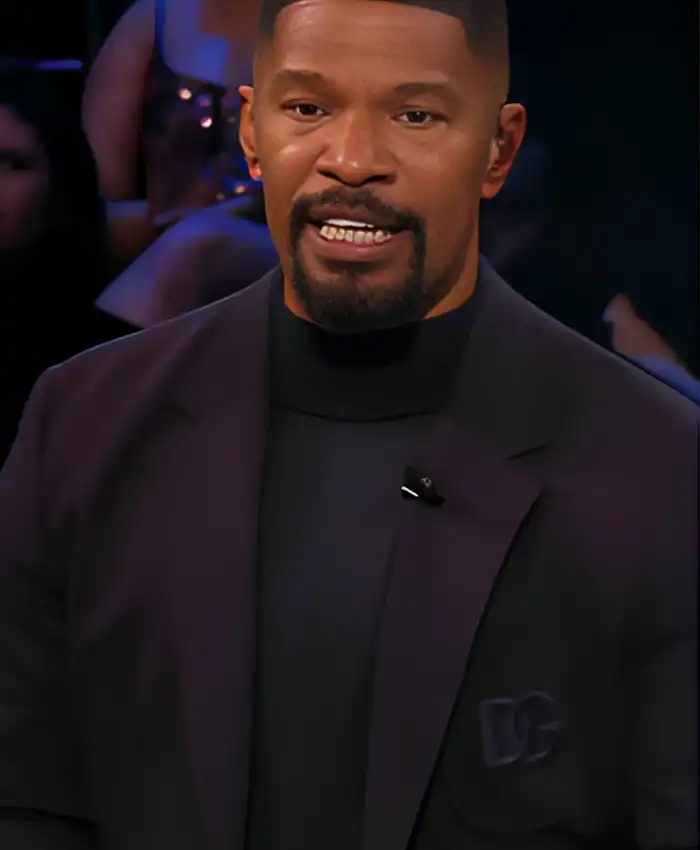 Beat Shazam Jamie Foxx Purple Blazer