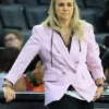 Becky Hammon Las Vegas Aces v Washington Mystics Double Breasted Blazer