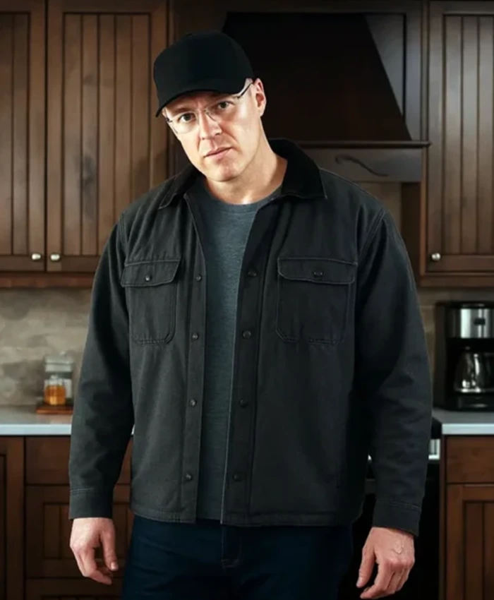 Before Your Father Finds Us 2025 Tahmoh Penikett Black Jacket