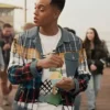 Bel Air Jabari Banks Plaid Jacket