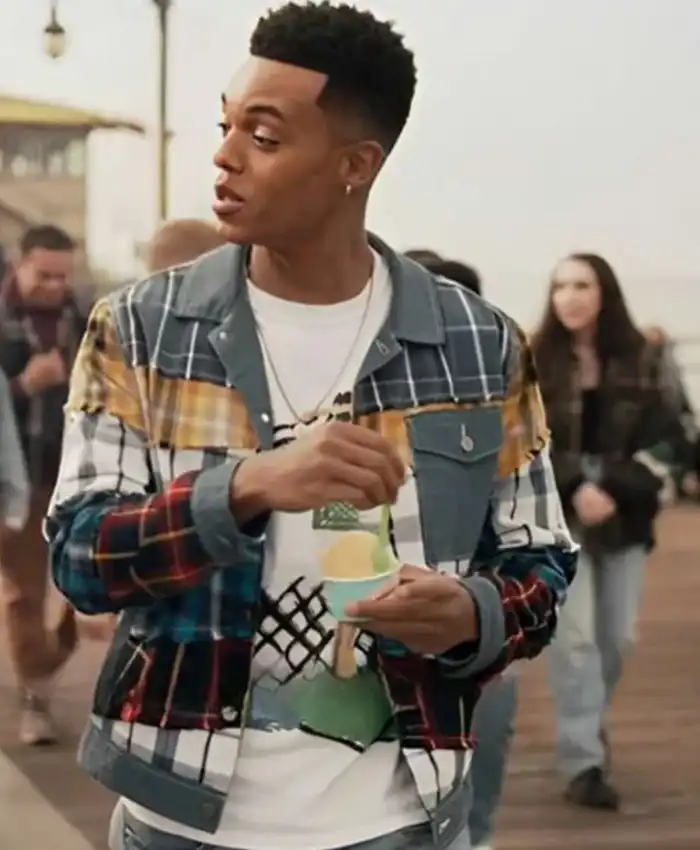 Bel Air Jabari Banks Plaid Jacket