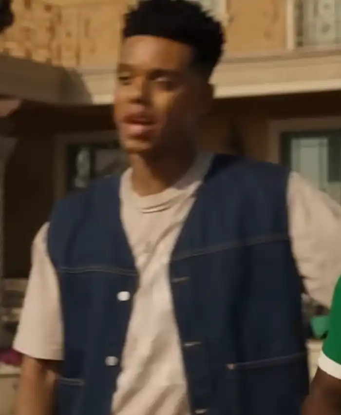 Bel Air S03 Will Smith Denim Vest