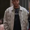 Bel Air S03 Will Smith Snakeskin Jacket