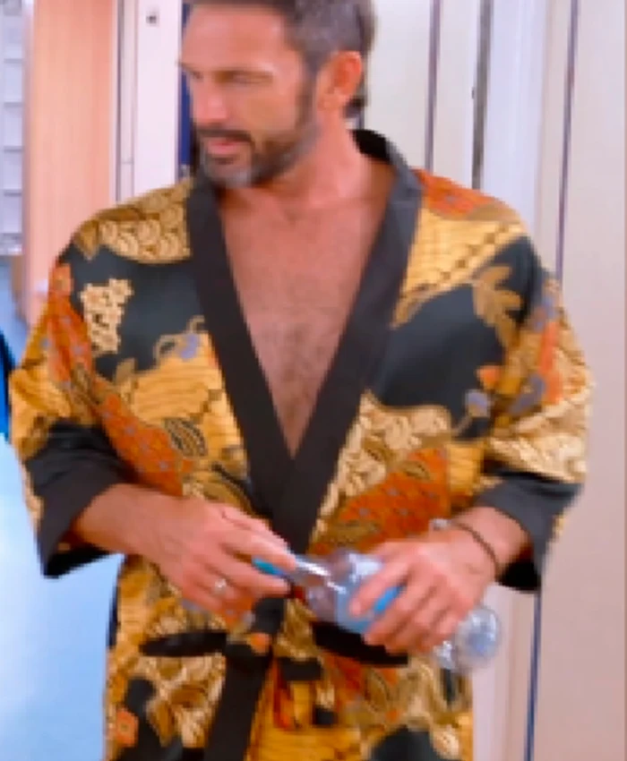 Below Deck Down Under S03 Jason Chambers Printed Robe