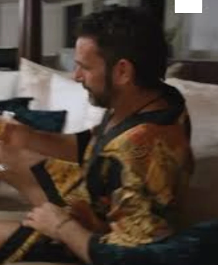 Below Deck Down Under S03 Jason Chambers Printed Robe - Image 3