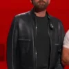 Ben Affleck Netflix Tudum 2025 Leather Jacket