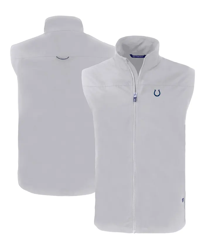 Bentley Indianapolis Colts Grey Full Zip Vest