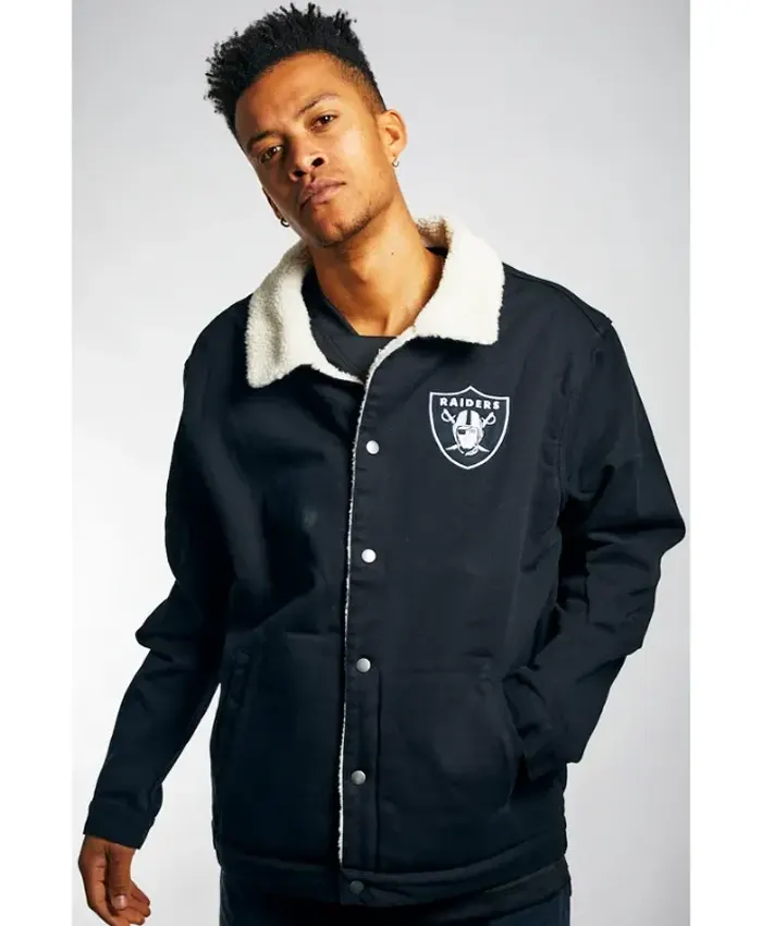 Bentley Las Vegas Raiders Black Jacket