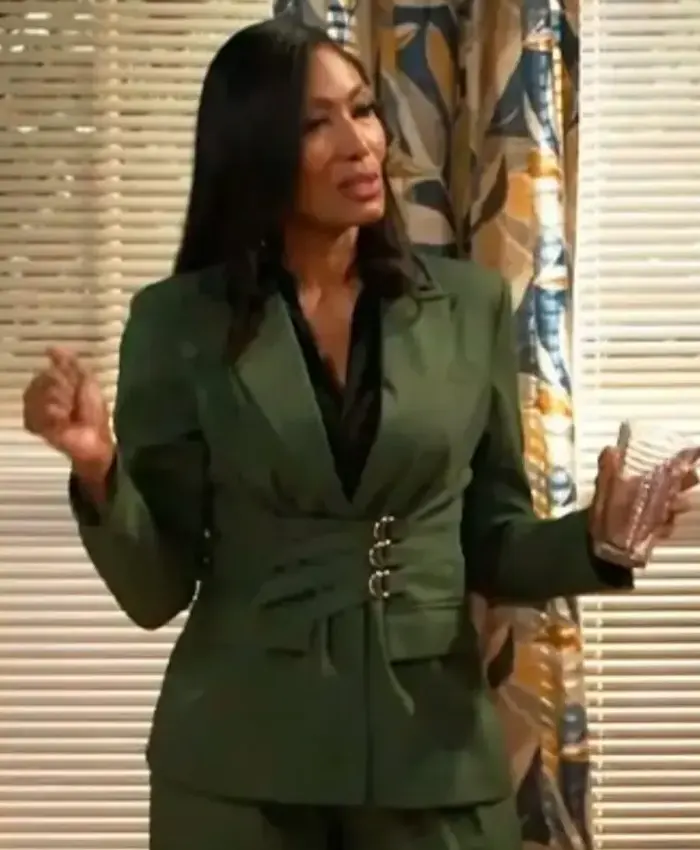 Beyond The Gates 2025 Trisha Mann Buckle Detail Blazer