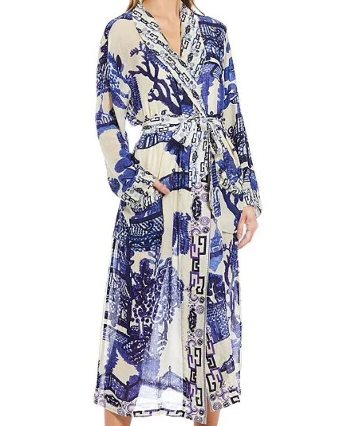 Beyond the Gates 2025 Hayley Lawson Printed Robe - Image 2
