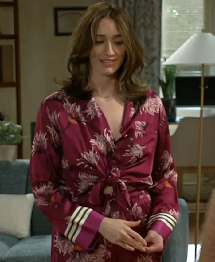 Beyond The Gates 2025 Jen Jacob Floral Print Shirt