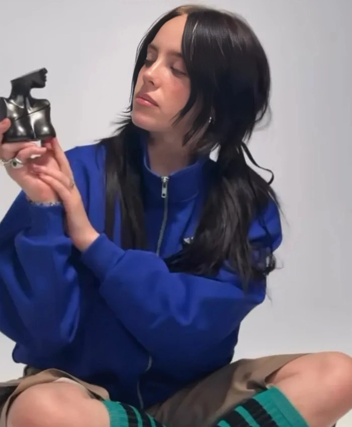 Billie Eilish Fragrance Line Classic Blue Jacket