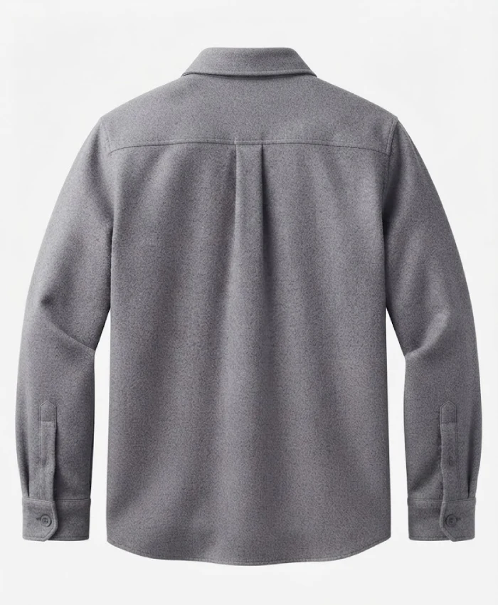 Billy Magnussen The Audacity Duncan Park Grey Wool Jacket
