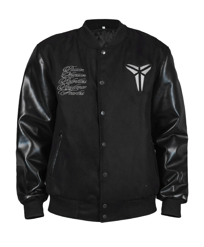 Black LA Lakers Kobe Bryant Destroyer Jacket