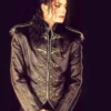 Black Michael Jackson V8 Leather Jacket