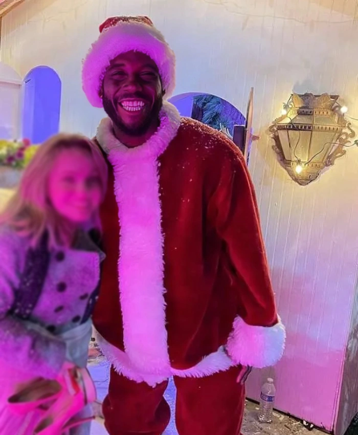 Blake Leeper Holiday Twist Santa Coat