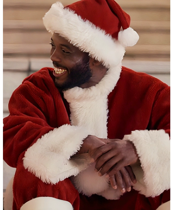 Blake Leeper Holiday Twist Santa Red Coat