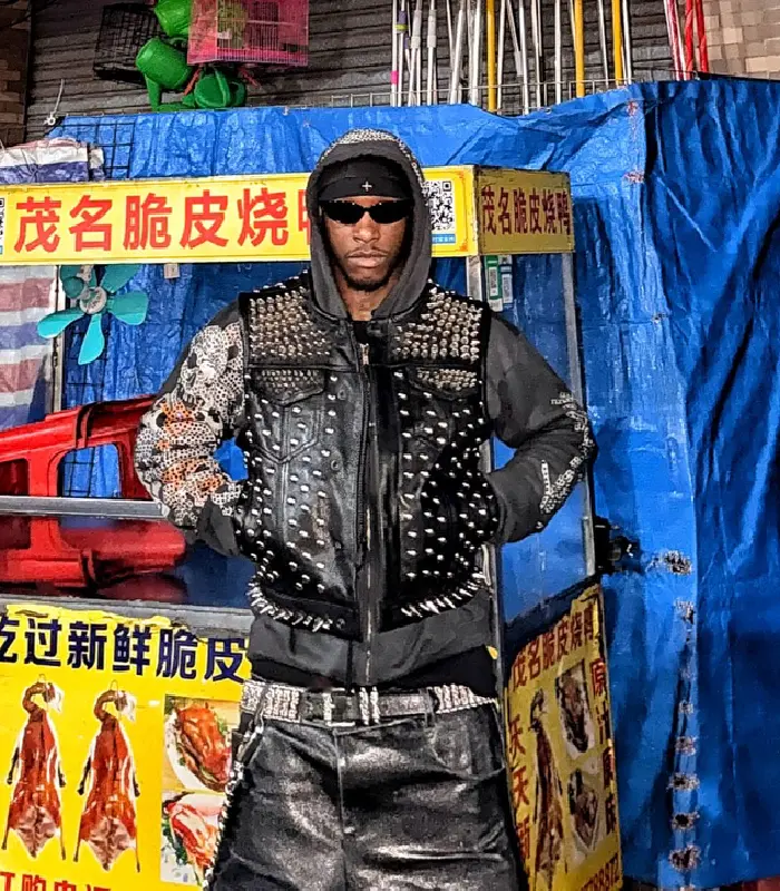 Bloody Osiris Studded Leather Vest