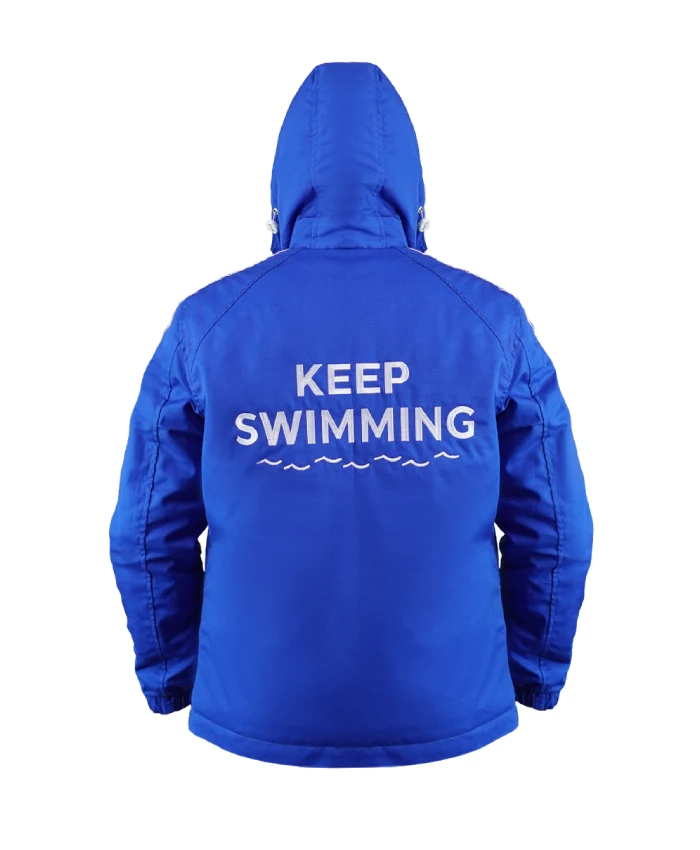 Blue Keep Swimming BTS Jacket